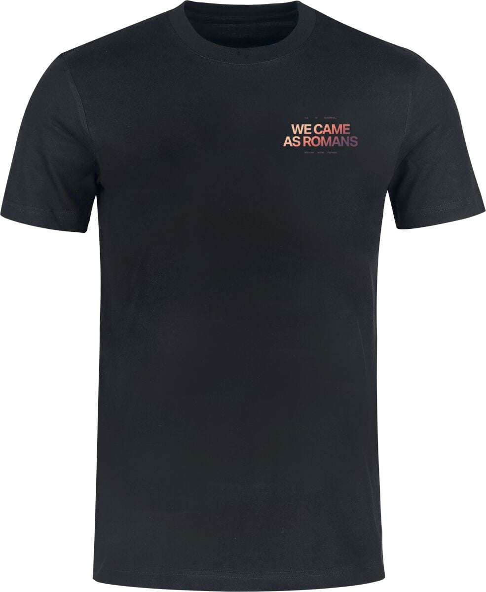 T-Shirt Manches courtes  de We Came As Romans - Lantern - S à 3XL - pour Homme - noir - We Came As Romans