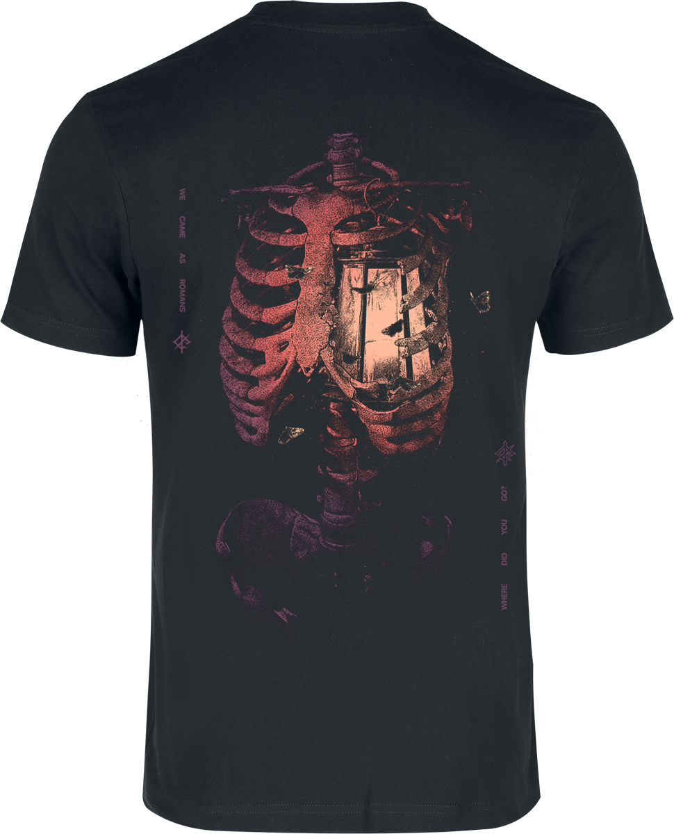 T-Shirt Manches courtes  de We Came As Romans - Lantern - S à 3XL - pour Homme - noir - We Came As Romans - View 2