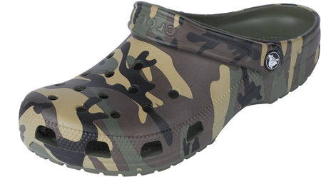 Chaussons  de Crocs - Classic Camouflage Clog - EU39-40 à EU 41-42 - pour Unisexe - camouflage forêt - Crocs