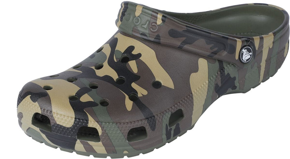Chaussons  de Crocs - Classic Camouflage Clog - EU39-40 à EU 41-42 - pour Unisexe - camouflage forêt - Crocs