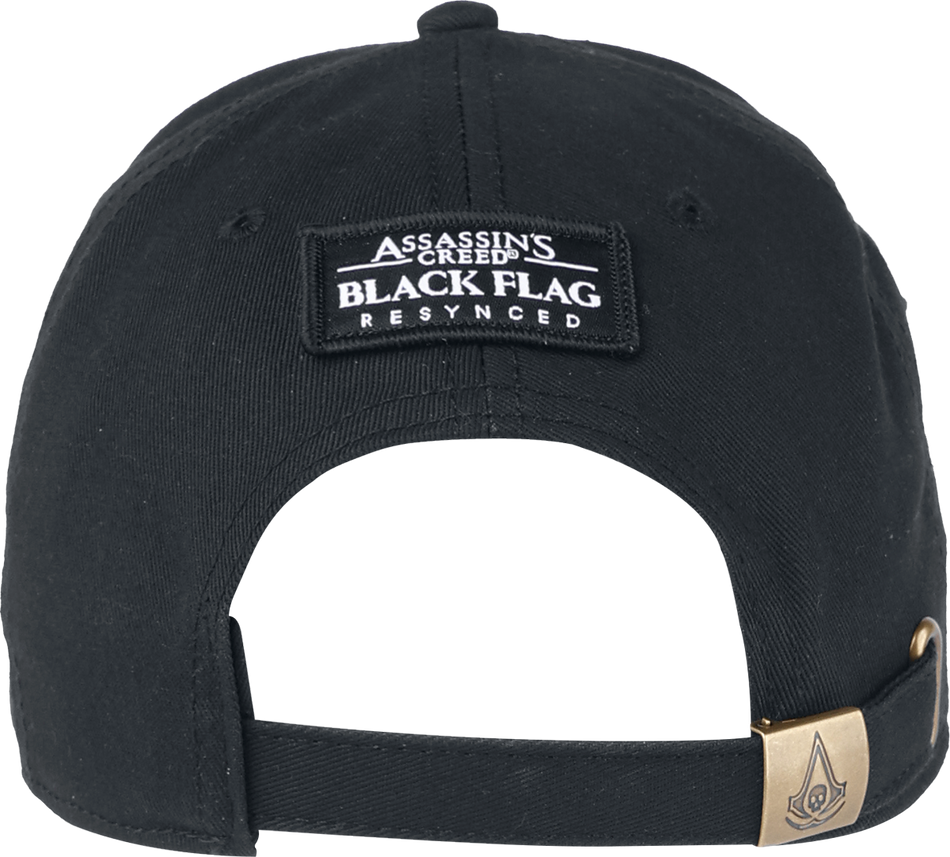 Casquette Gaming de Assassin's Creed - Black Flag Resynced - pour Indifférent - noir - Assassin's Creed - View 2