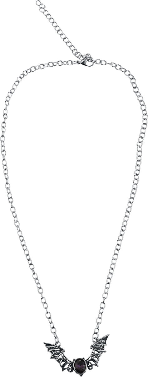 Collier Gothic de etNox - Chauve-souris - pour Femme - couleur argent - etNox - View 2