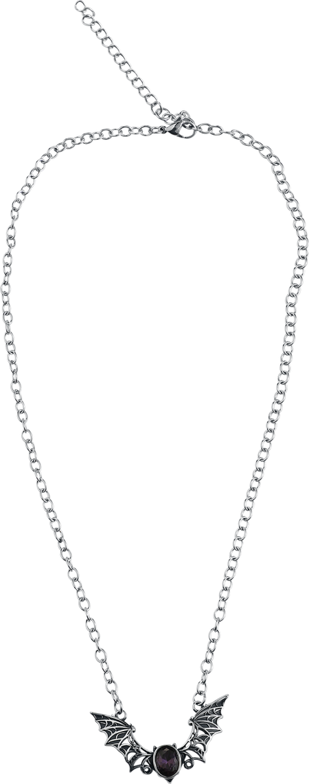 Collier Gothic de etNox - Chauve-souris - pour Femme - couleur argent - etNox - View 2