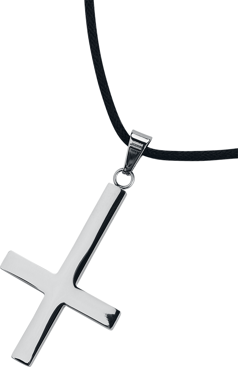 Collier Gothic de etNox hard and heavy - Steel Cross - pour Femme - couleur argent - etNox hard and heavy - View 2