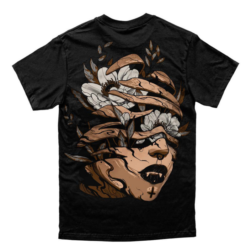 T-Shirt Manches courtes  de Stay Cold Apparel - Witchfire - T-Shirt - Black200 GSM - M à XL - pour Homme - noir - Stay Cold Apparel - View 2