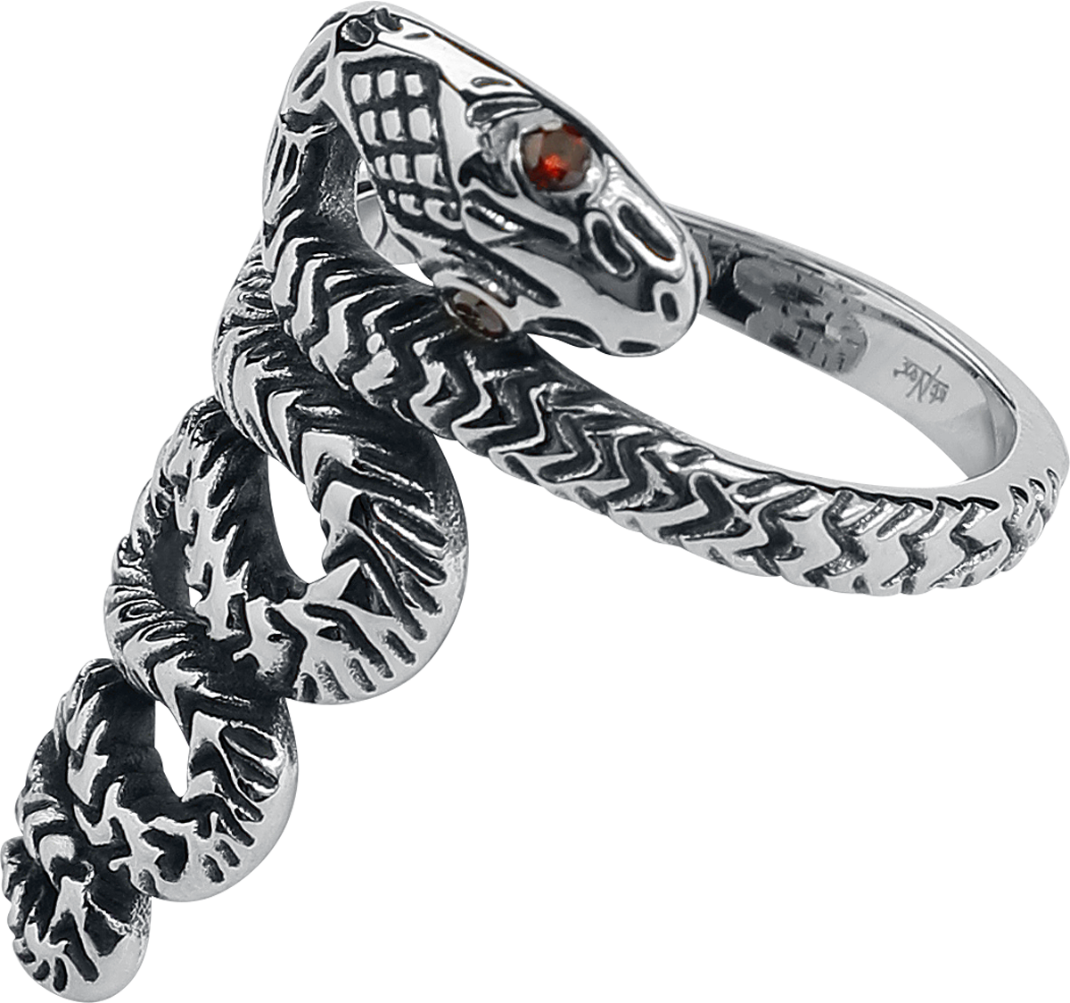 Bague  de etNox - Große Schlange - pour Femme - couleur argent - etNox - View 2