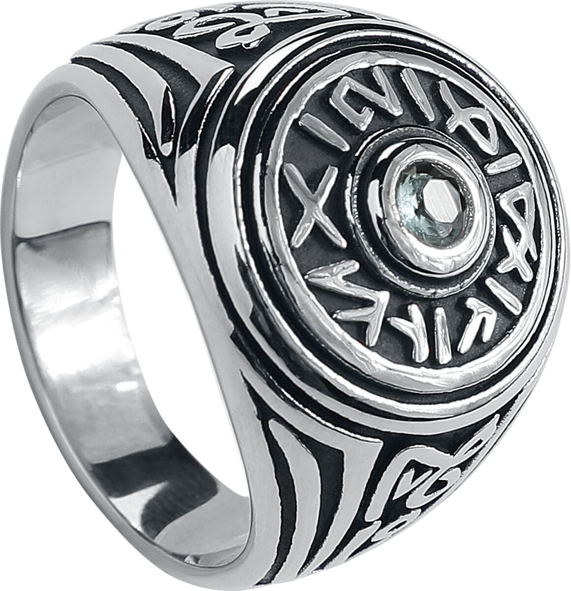 Bague  de etNox - Secret Signs - pour Femme - couleur argent - etNox