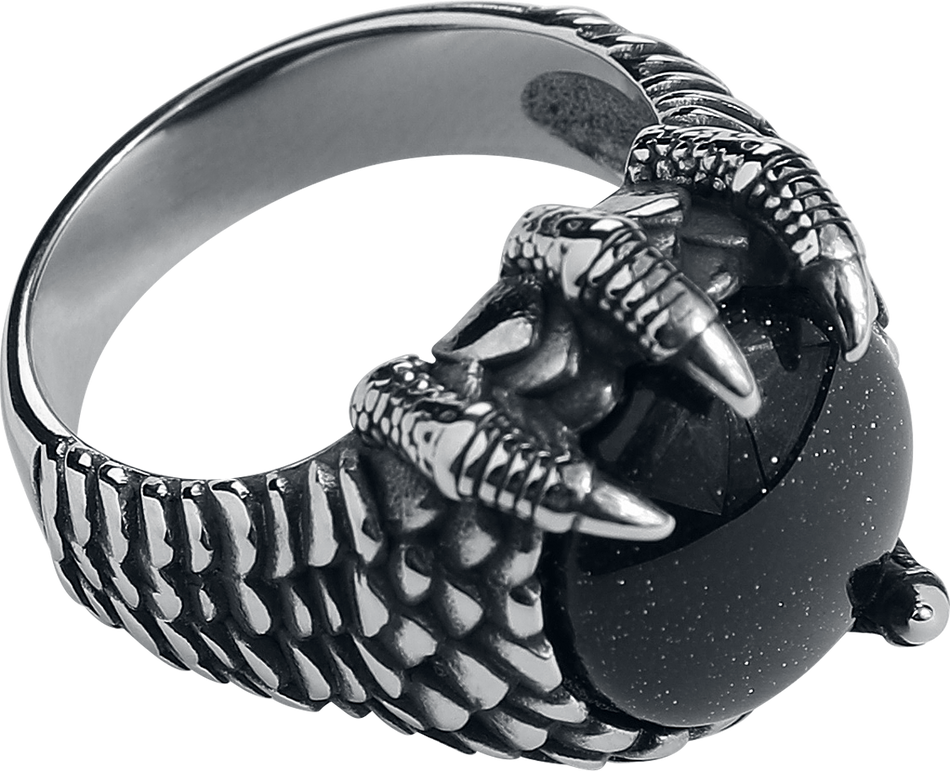 Bague Gothic de etNox hard and heavy - Griffes Cristal - pour Femme - couleur argent - etNox hard and heavy - View 2