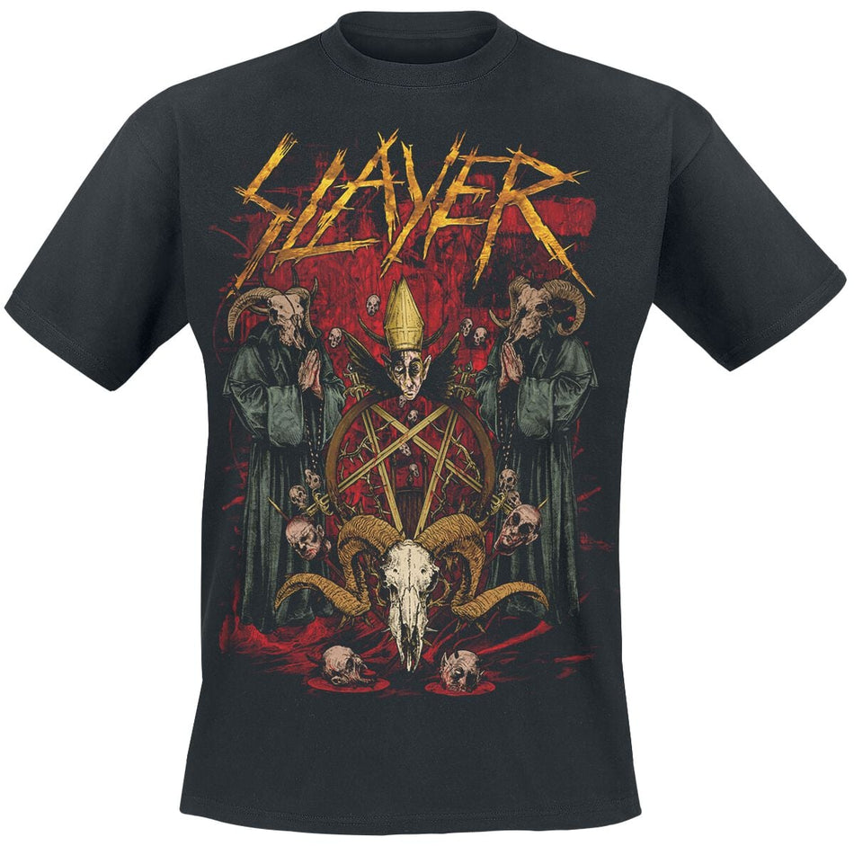 T-Shirt Manches courtes  de Slayer - Goat Pray - S à 5XL - pour Homme - noir - Slayer