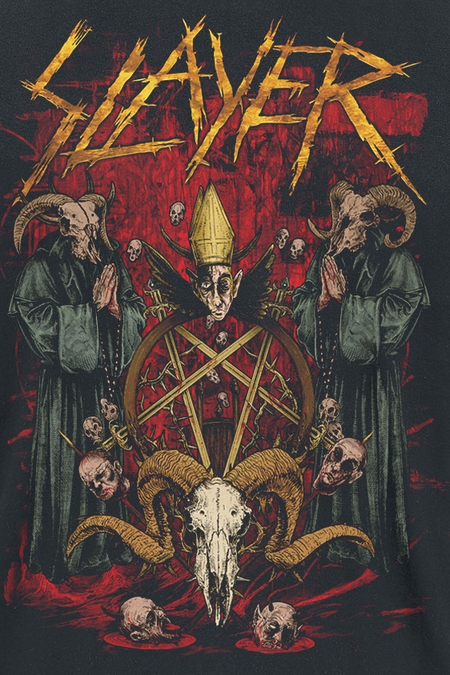 T-Shirt Manches courtes  de Slayer - Goat Pray - S à 5XL - pour Homme - noir - Slayer - View 2