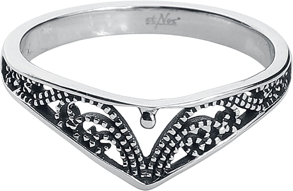 Bague  de etNox - Elfish - pour Femme - couleur argent - etNox
