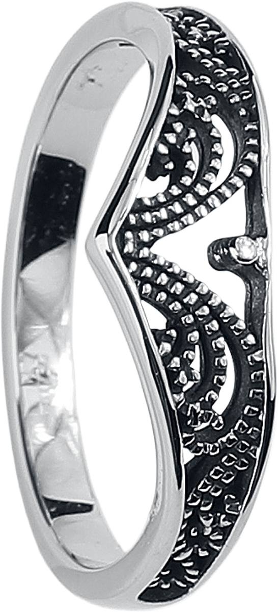 Bague  de etNox - Elfish - pour Femme - couleur argent - etNox - View 2