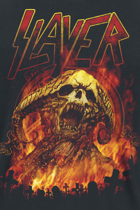 T-Shirt Manches courtes  de Slayer - Demoniac Distress - S à 5XL - pour Homme - noir - Slayer - View 2