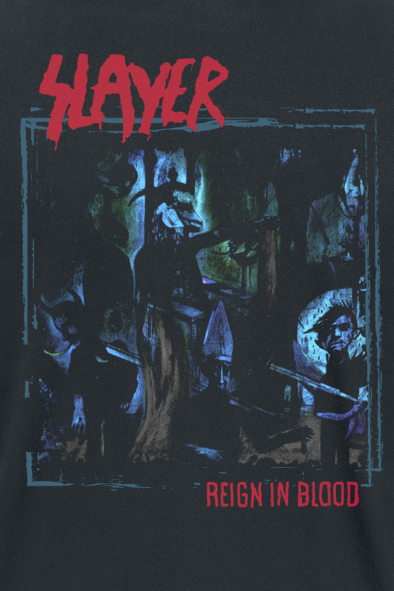 T-Shirt Manches courtes  de Slayer - Frozen Hell Reign In Blood - S à 5XL - pour Homme - noir - Slayer - View 2