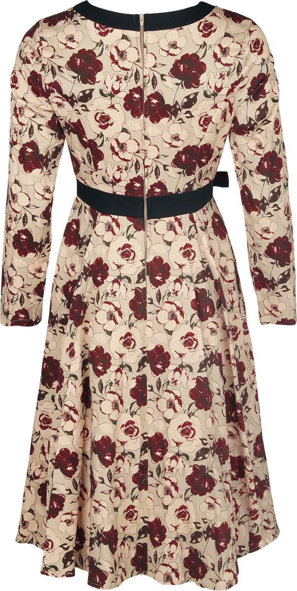 Robe mi-longue  de H&R London - Blossom Belle Dress - XS à 3XL - pour Femme - multicolore - H&R London - View 2