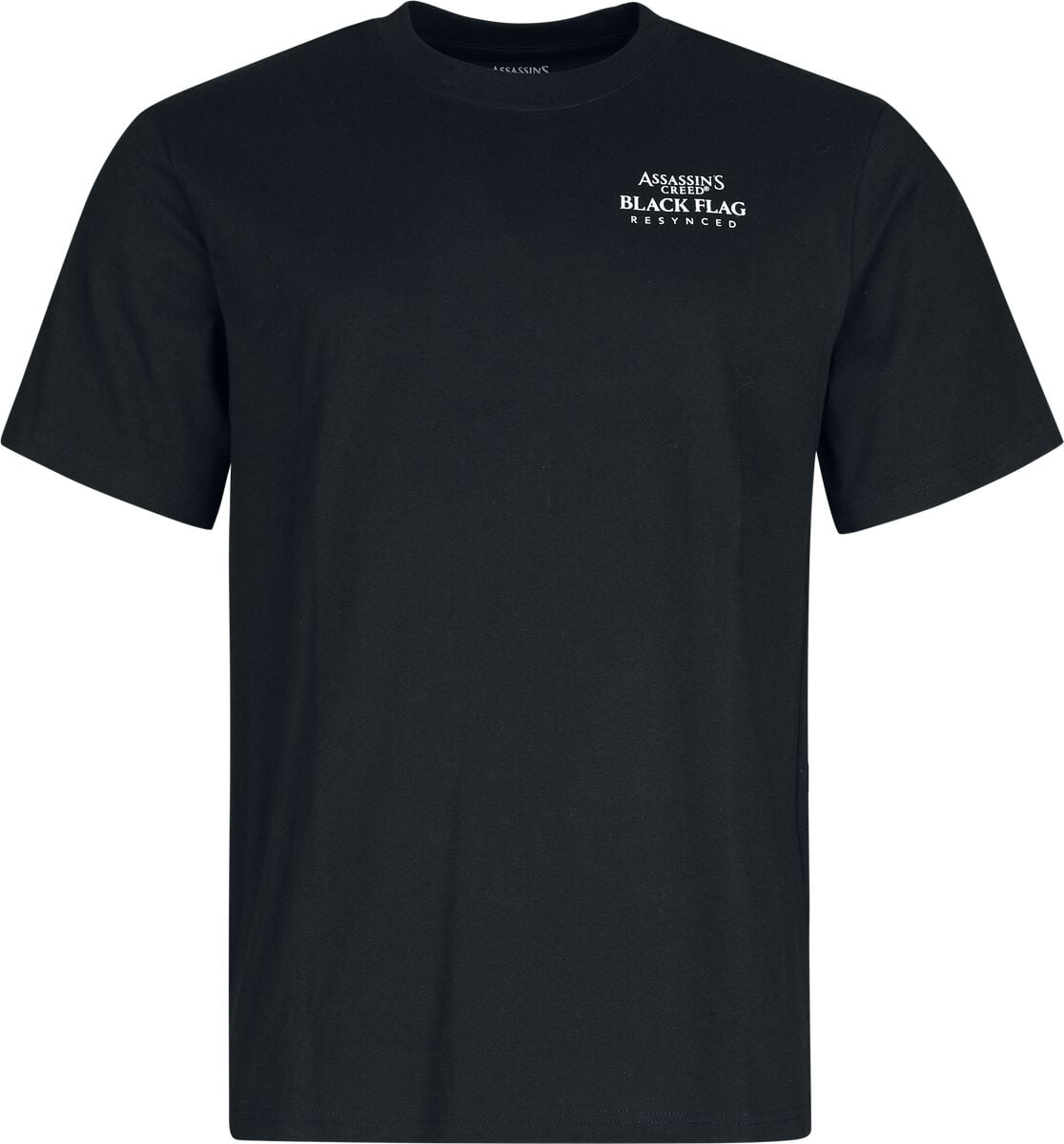 T-Shirt Oversize Gaming de Assassin's Creed - Black Flag Resynced - Kenway - S à XXL - pour Homme - noir - Assassin's Creed