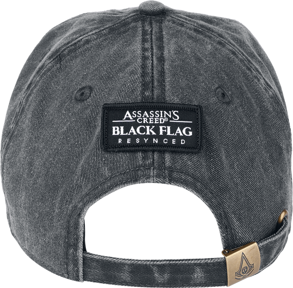 Casquette Gaming de Assassin's Creed - Black Flag Resynced - pour Indifférent - gris - Assassin's Creed - View 2