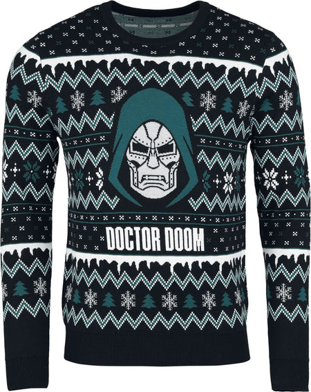 Pull de Noël  de Marvel - Dr. Doom - S à XXL - pour Homme - multicolore - Marvel
