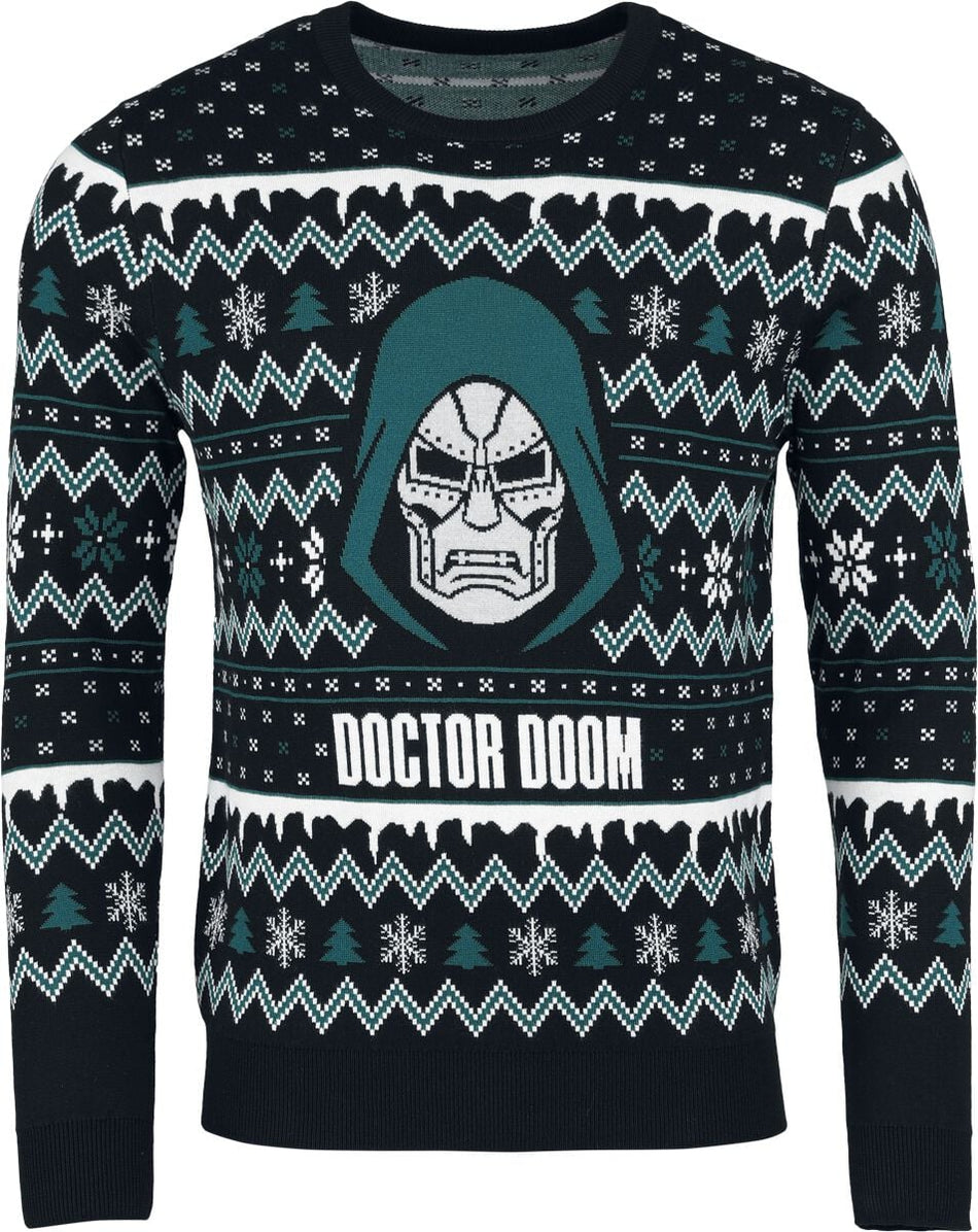 Pull de Noël  de Marvel - Dr. Doom - S à XXL - pour Homme - multicolore - Marvel