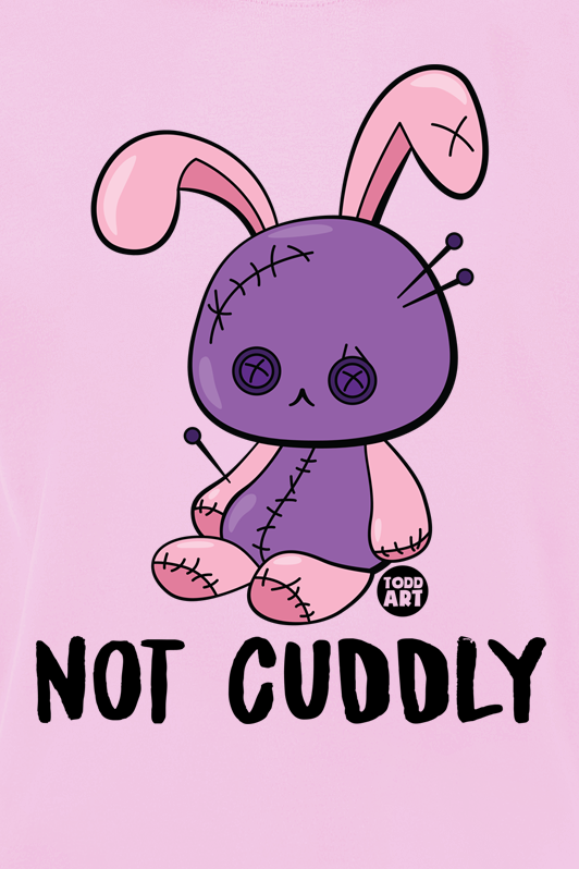 T-Shirt Manches courtes Fun de Todd Goldman - Not Cuddly - M à 3XL - pour Homme - rose clair - Todd Goldman - View 2
