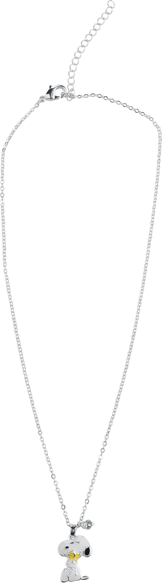 Collier  de Snoopy - Snoopy & Woodstock - 3D - pour Unisexe - couleur argent - Snoopy - View 2
