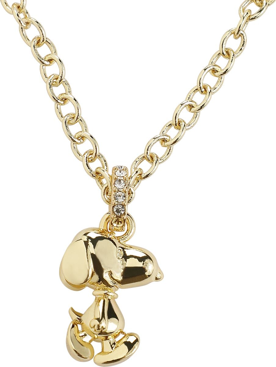 Collier  de Snoopy - Snoopy - 3D - pour Unisexe - couleur or - Snoopy