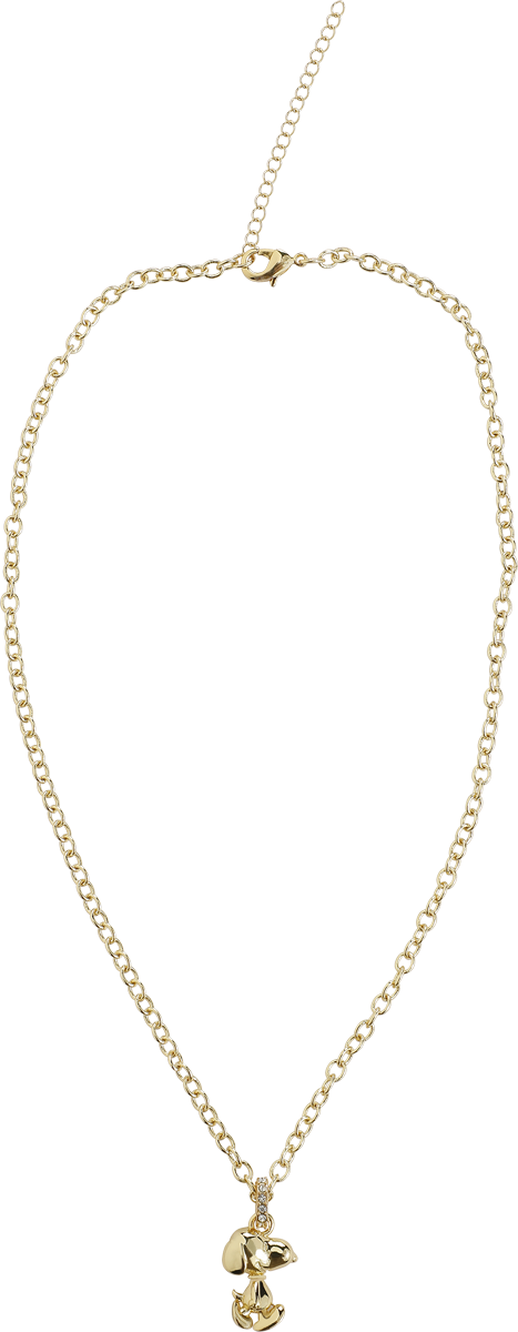 Collier  de Snoopy - Snoopy - 3D - pour Unisexe - couleur or - Snoopy - View 2