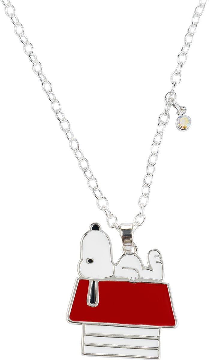 Collier  de Snoopy - pour Unisexe - couleur argent - Snoopy