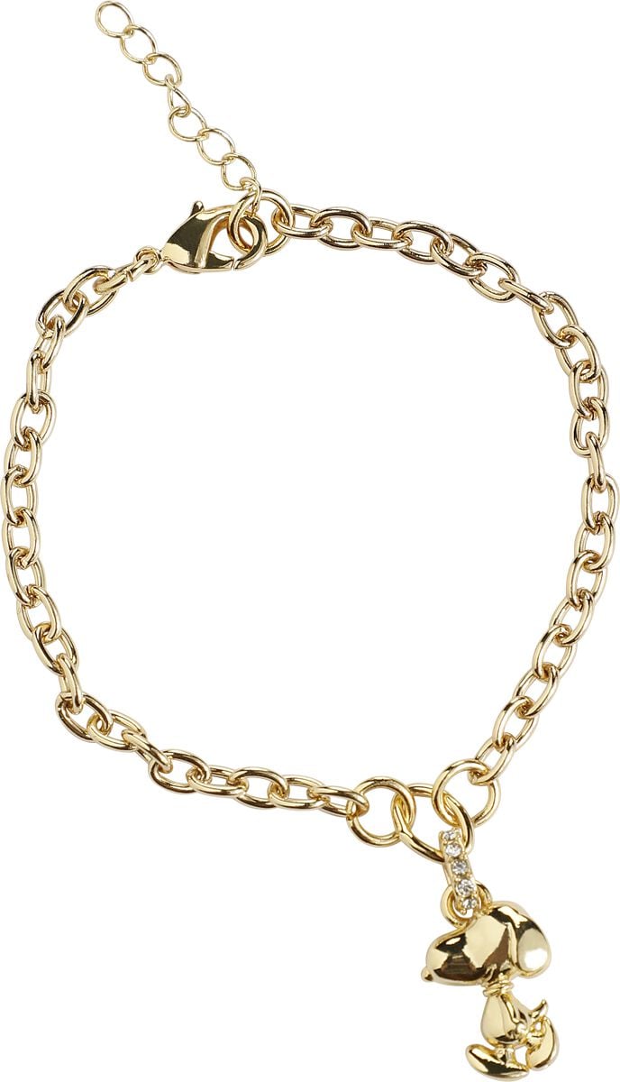 Collier  de Snoopy - pour Unisexe - couleur or - Snoopy