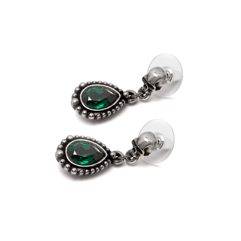 Boucles d'oreilles Gothic de Alchemy Gothic - Lost Jewels of Paris - pour Femme - couleur argent - Alchemy Gothic - View 2