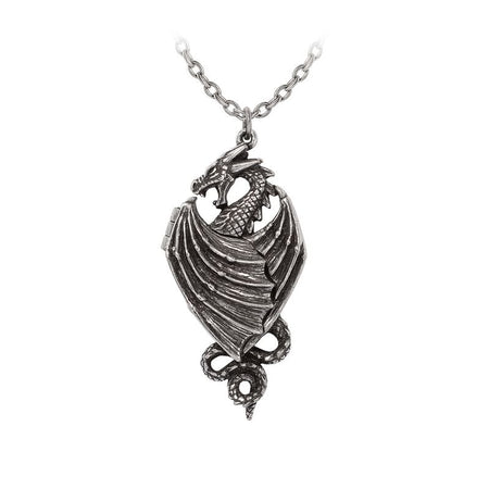 Collier Gothic de Alchemy Gothic - Racla Dragonistii - pour Unisexe - couleur argent - Alchemy Gothic