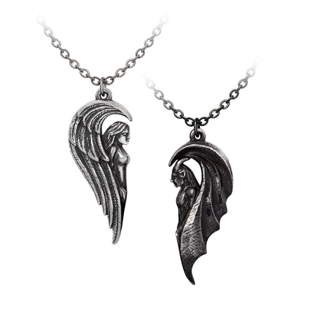 Collier Gothic de Alchemy Gothic - Dark Chemical Companions - pour Unisexe - noir/argent - Alchemy Gothic - View 2