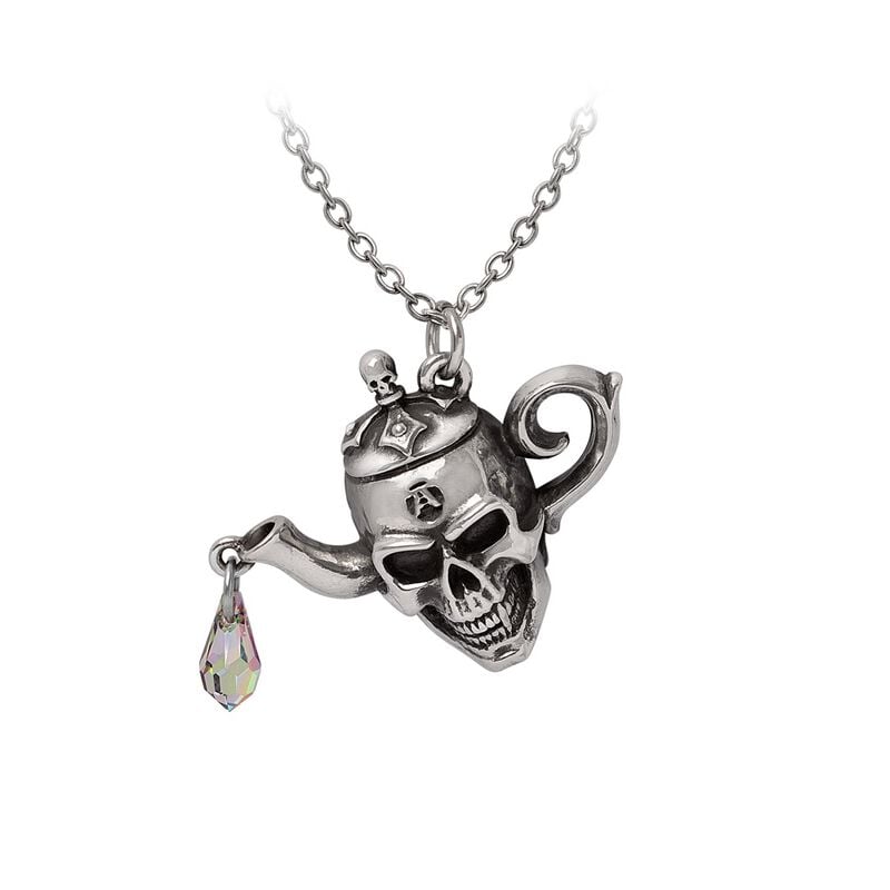 Collier Gothic de Alchemy Gothic - Poison Brew Teapot - pour Unisexe - couleur argent - Alchemy Gothic