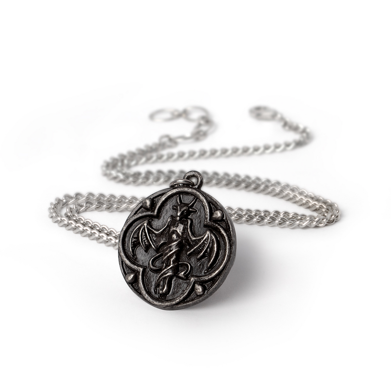 Collier Gothic de Alchemy Gothic - St. Levantius Talisman - pour Unisexe - noir/argent - Alchemy Gothic - View 2