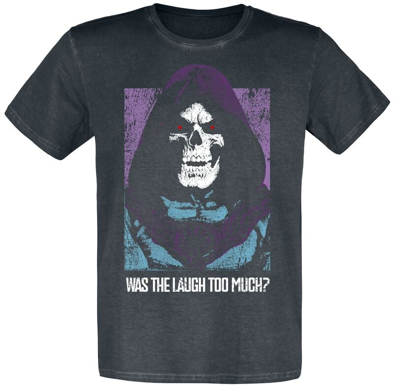 T-Shirt Manches courtes  de Masters Of The Universe - Skeletor - Was The Laugh Too Much? - S à XXL - pour Homme - noir - Masters Of The Universe
