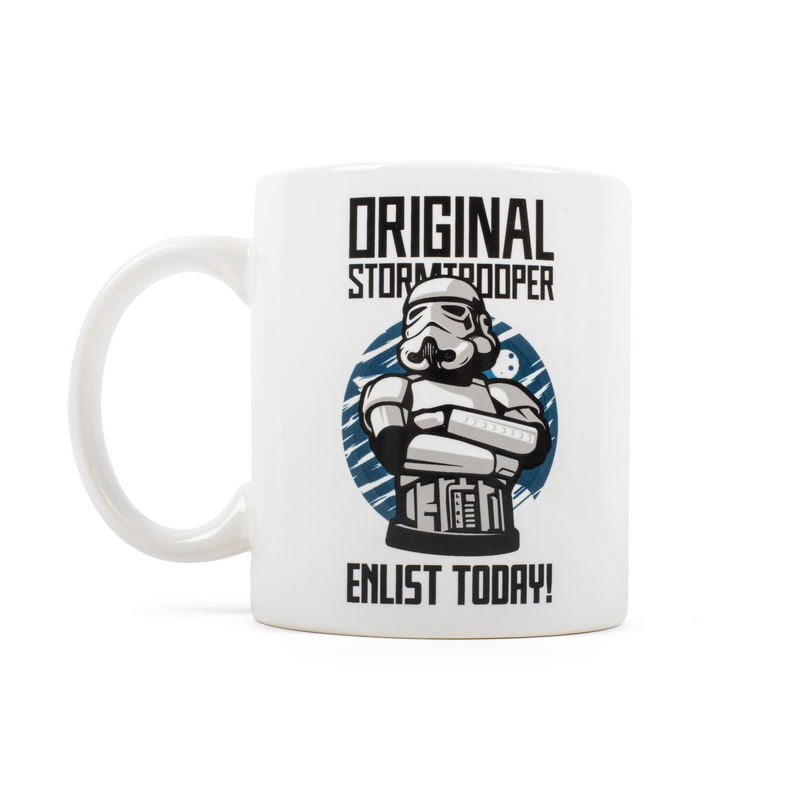 Mug  de Original Stormtrooper - Retro Tasse Enlist Today - pour Indifférent - blanc - Original Stormtrooper - View 2