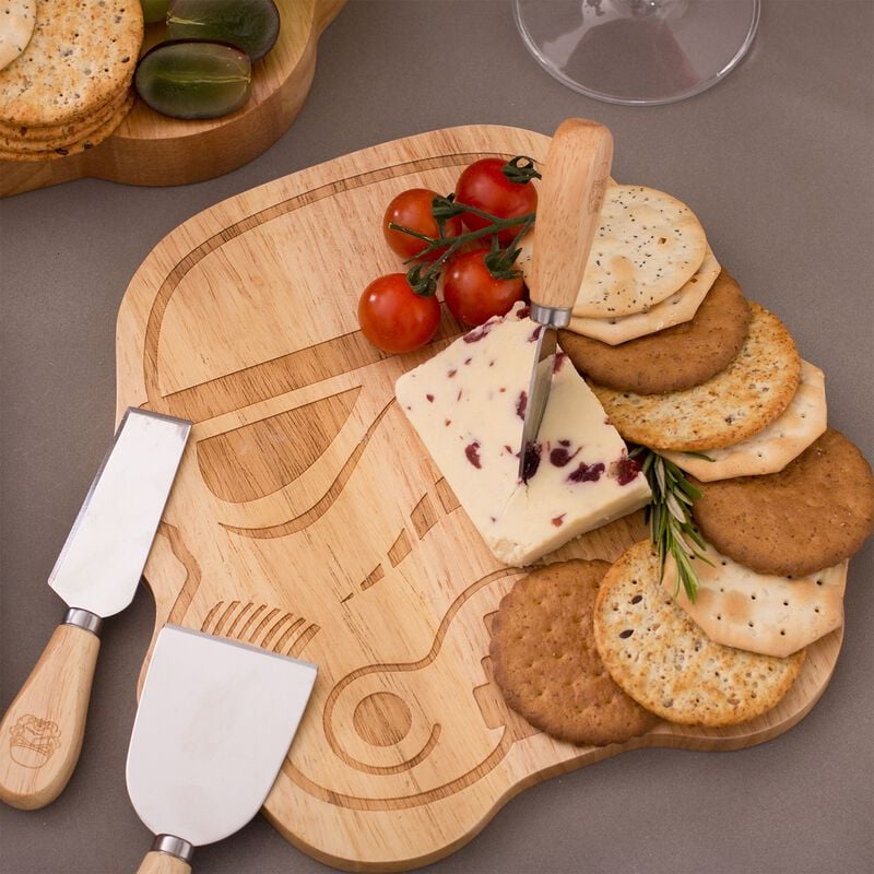 Set Cuisine  de Original Stormtrooper - Plateau de Fromage & Set de Couteaux - pour Indifférent - marron/beige - Original Stormtrooper