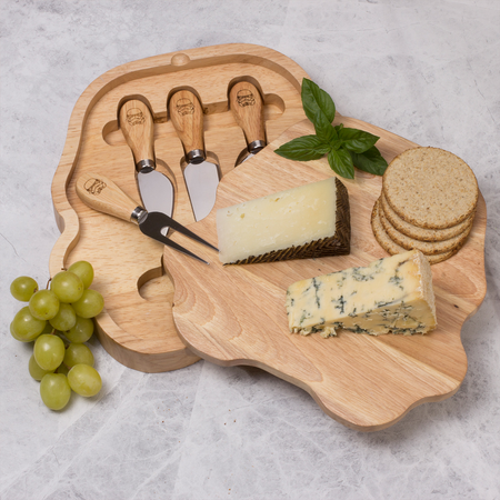 Set Cuisine  de Original Stormtrooper - Plateau de Fromage & Set de Couteaux - pour Indifférent - marron/beige - Original Stormtrooper - View 2