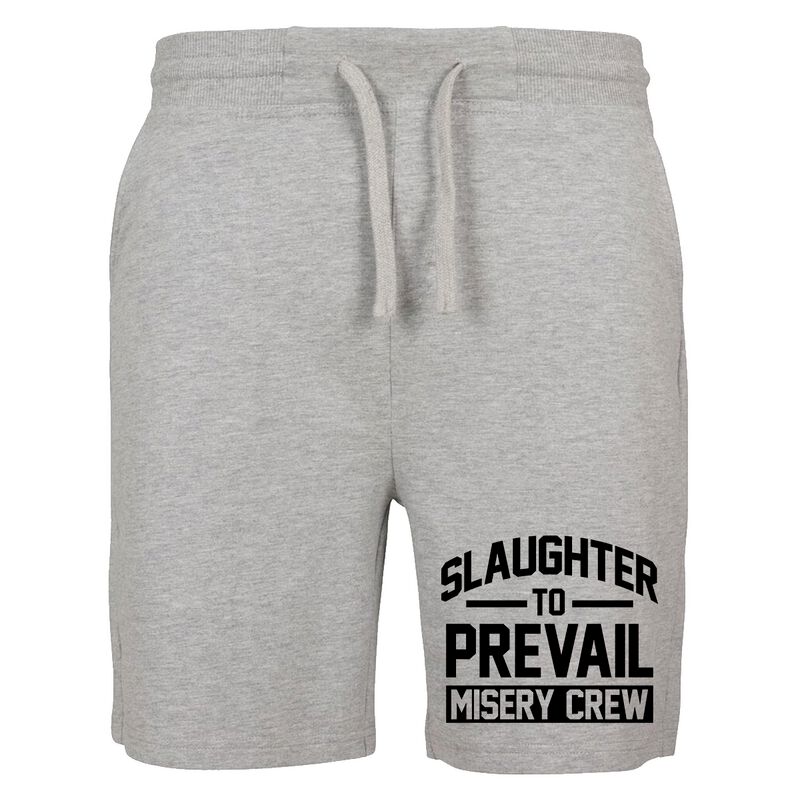 Short  de Slaughter To Prevail - Misery Crew Logo - S à XXL - pour Homme - gris - Slaughter To Prevail