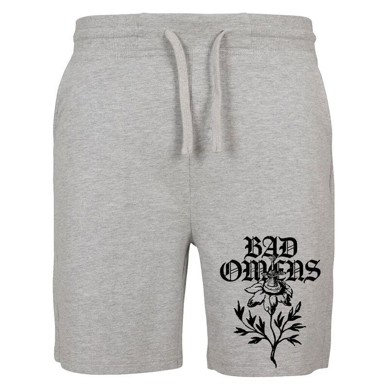 Short  de Bad Omens - Sunflower Logo - S à XXL - pour Homme - gris - Bad Omens