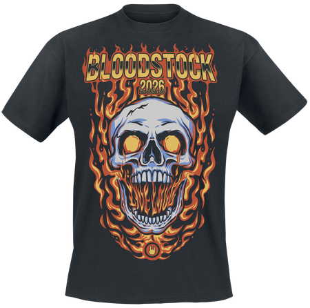 T-Shirt Manches courtes  de Bloodstock Open Air - Bloodstock x EMP 2026 - S à 4XL - pour Homme - noir - Bloodstock Open Air - View 2