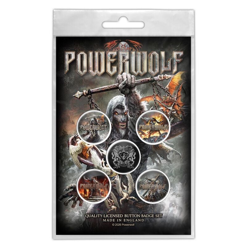 Badge  de Powerwolf - Call Of The Wild - pour Indifférent - multicolore - Powerwolf