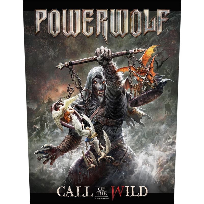 Dossard  de Powerwolf - Call Of The Wild - pour Indifférent - noir - Powerwolf