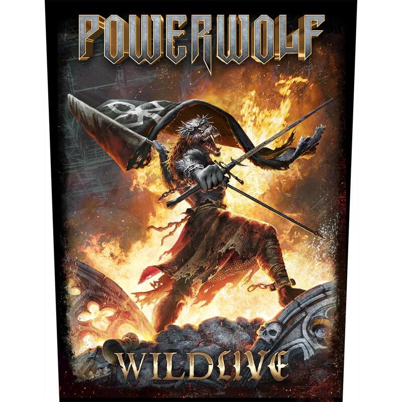 Dossard  de Powerwolf - Wildlive - pour Indifférent - multicolore - Powerwolf