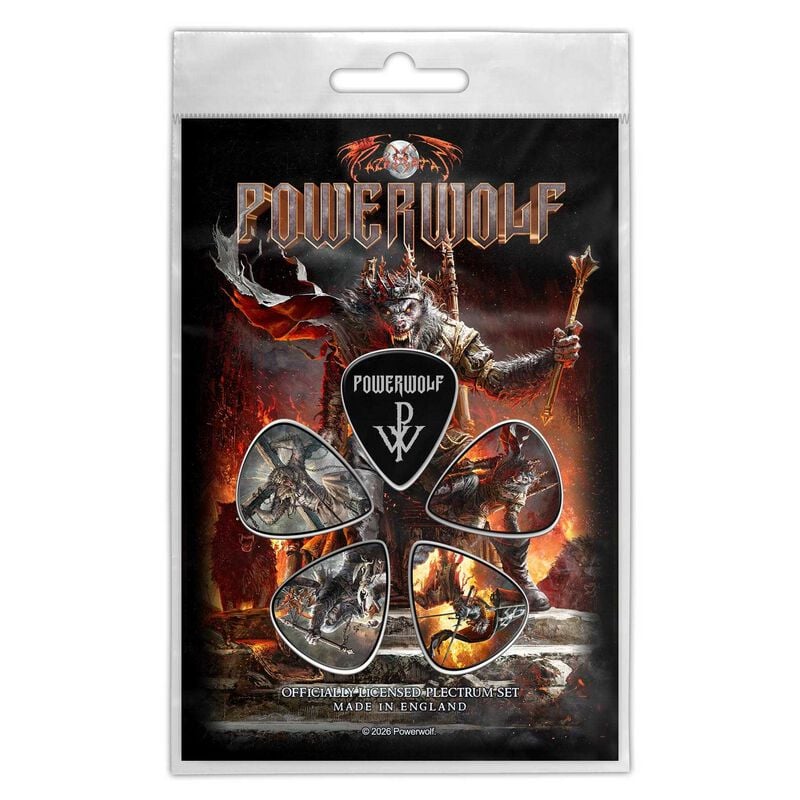 Lot de médiators  de Powerwolf - Wake Up The Wicked - pour Indifférent - multicolore - Powerwolf