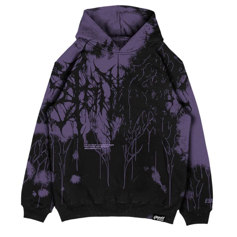 Sweat-shirt à capuche  de Stay Cold Apparel - Daggerwave (purple) - Oversized Hoodie (350GSM) - XS à 3XL - pour Homme - lilas - Stay Cold Apparel