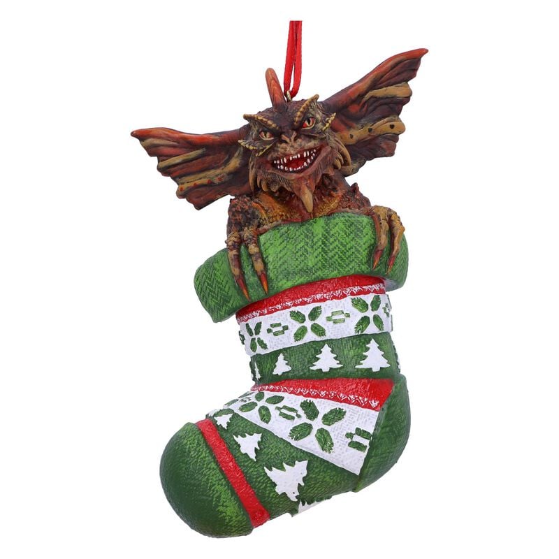 Boules  de Gremlins - Nemesis Now - Mohawk in Stocking - Weihnachtsbaumanhänger - pour Indifférent - multicolore - Gremlins