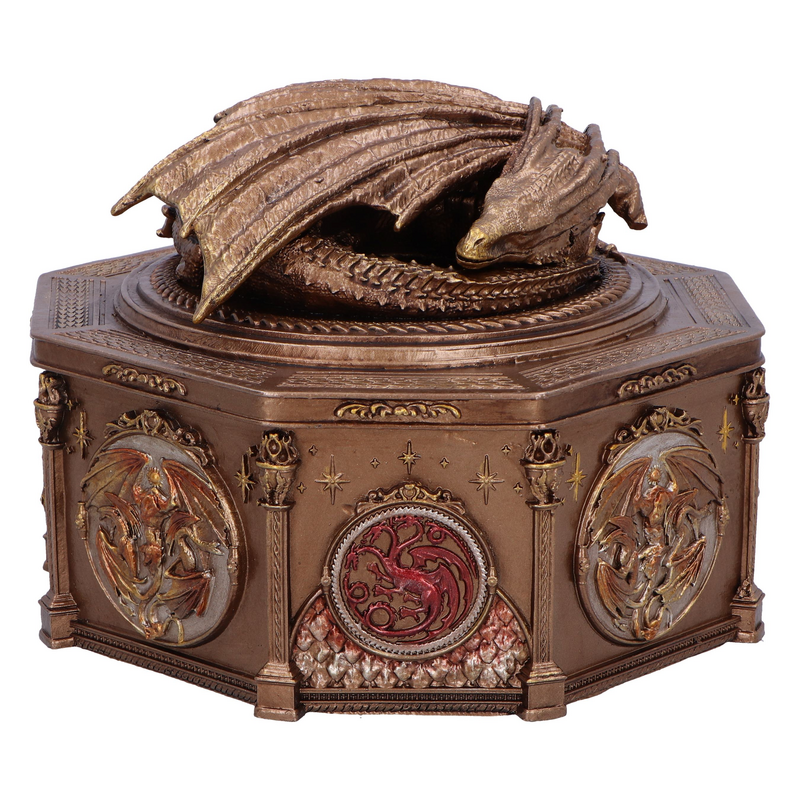 Boîte de rangement  de Game Of Thrones - Nemesis Now - House of the Dragon - Syrax Box - pour Indifférent - multicolore - Game Of Thrones - View 2