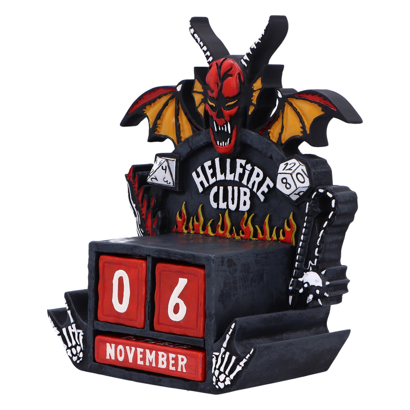 Calendrier  de Stranger Things - Nemesis Now - Hellfire Club - Ewiger Kalender - pour Indifférent - Standard - Stranger Things - View 2