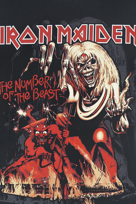 T-Shirt Manches courtes  de Iron Maiden - Number Of The Beast Graphic - S à 5XL - pour Homme - noir - Iron Maiden - View 2